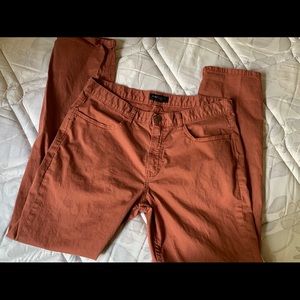 Like new rust red banana republic chinos 33x32